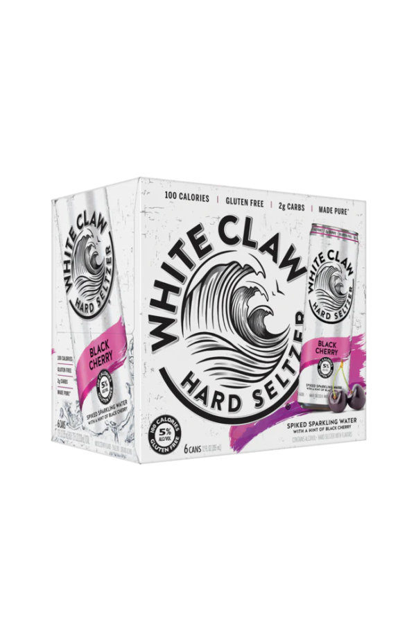 White Claw Black Cherry Hard Seltzer Delivery In South Boston Ma And