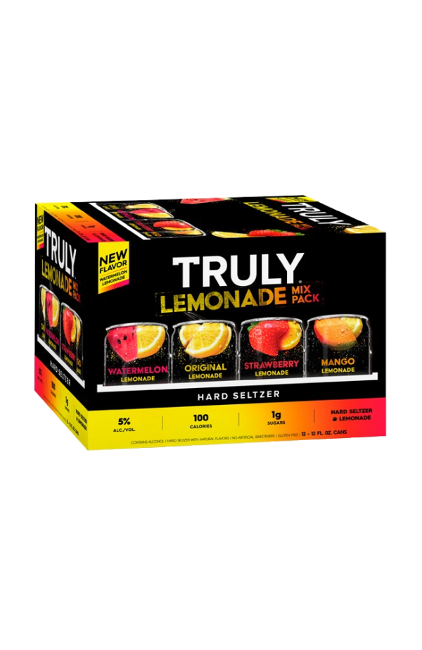 Truly Hard Seltzer Lemonade Variety Pack Spiked And Sparkling Water Delivery In South Boston Ma 8514