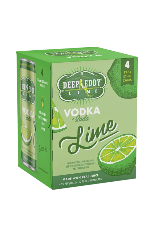 Deep Eddy Lemon Vodka Soda Delivery in South Boston, MA and Boston Seaport